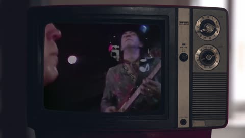 Stevie Ray Vaughan - "Lenny" live at El Mocambo (1983) - On an old TV
