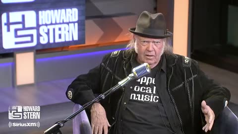 Coward Howard Stern Interviews Neil Young about Spotify, Joe Rogan and COVID Misinformation CLIP
