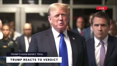 Jury finds Trump found GUILTY on all 34 counts, Trump RESPONDS