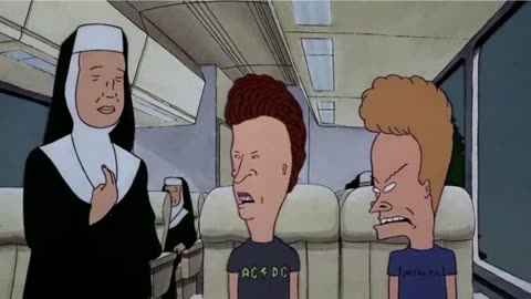 Beavis and Butt-Head cross paths with God