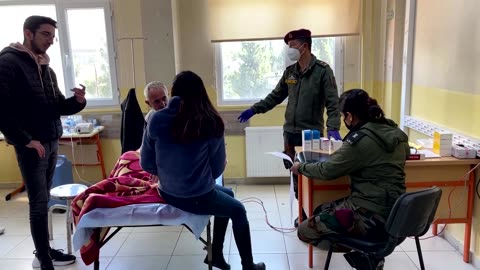 Turkey field hospital sees quake survivors with PTSD