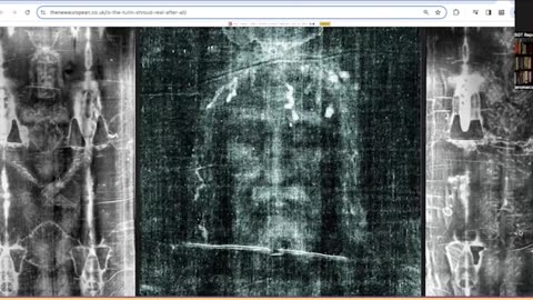 Divine Miracle Photograph - Messiah's burial shroud