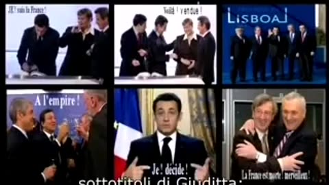 Sarkozy 2009, andremo insieme verso questo nuovo ordine ..