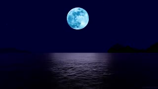 Music to Sleep Well - Relaxing Sea and Moon - Calm the Mind