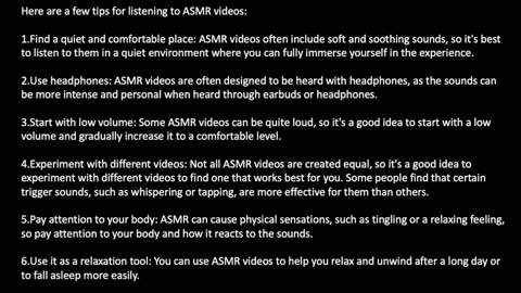 ASMR - Mouth Sounds 1