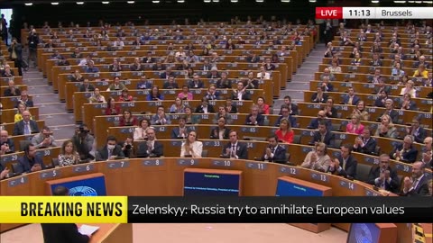 Ukraine War: Russia trying to annihilate European values - President Zelenskyy