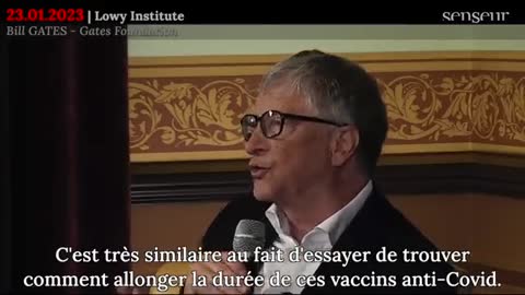 Les aveux de Bill Gates quant à l’inefficacité des injections Covid 19 Coronavirus