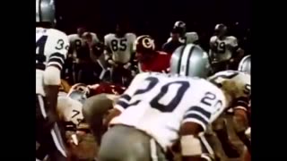 1972-12-31 NFC Championship Game Dallas Cowboys vs Washington Redskins(Highlights)