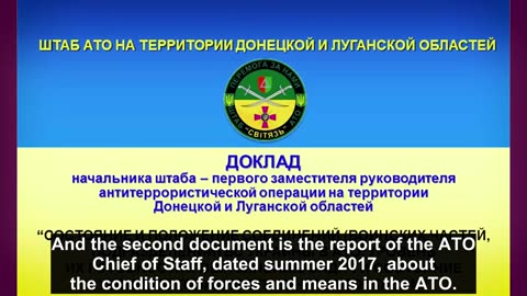 Aanval Op Donnbass voorbereid, ex SBU medewerker Ukraine