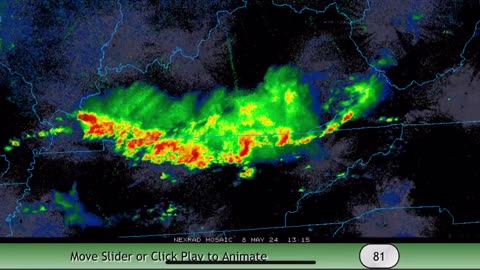 American Weather Modification. Notice the perfectly straight precision like beams.