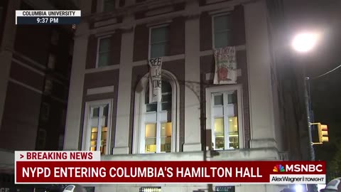 USA: MSNBC on Pro-Palestine protestors that occupied Hamilton Hall at Columbia University!