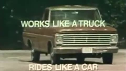 CG Memory Lane: Ford Truck commercial from 1967