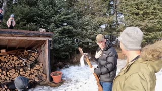 Catch and Cook Snow Crabs & King Salmon - Fishing Alaska During a Winter Storm