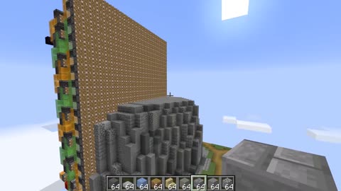 Moving Cliffside Mansion with Honey Blocks