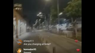 Johnny somali ig live 5/4/24 he travels to Israel in middle of a war