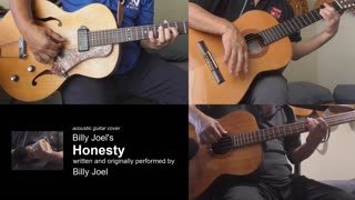 Guitar Learning Journey: Billy Joel's "Honesty" cover - instrumental cover