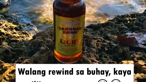 Walang rewind sa buhay, kaya piliin mo tumagay.😁😅 Shot Pono!🍺🍻