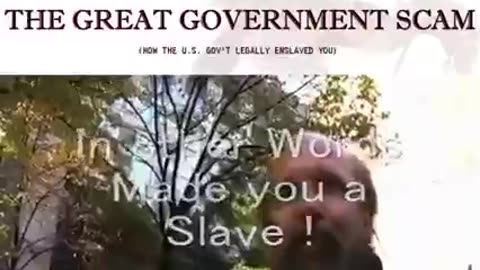 Right now we are slaves, the government owns us, it’s time to do something about it