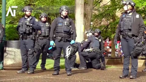 Campus Clashes Protests and Arrests at UCLA and Portland State | Amaravati Today