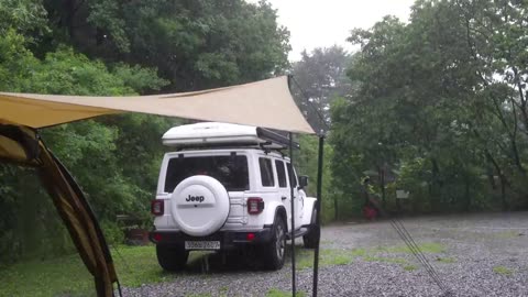 Camping Rain