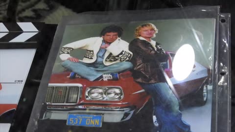 The original Starsky & Hutch car on display.