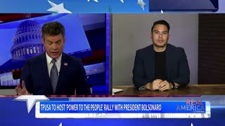 REAL AMERICA -- Dan Ball W/ Jobob, Former Brazilian President Joins TPUSA For Event In Miami, 2/2/23