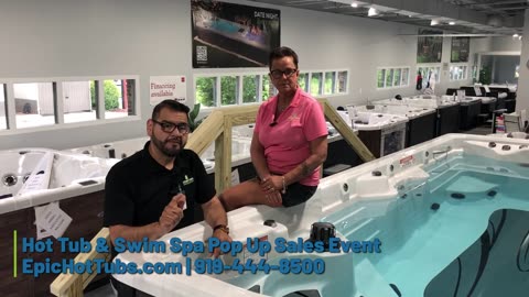 Pop-Up Hot Tub & Swim Spa Sales Event | Raleigh or Durham?