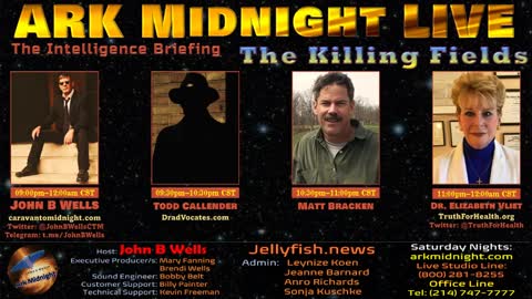 The Intelligence Briefing / The Killing Fields - John B Wells LIVE