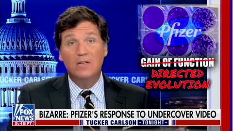 Tucker on Pfizer admitting to having "engineered" viruses: