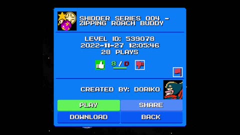 Mega Man Maker Level Highlight: "Zipping Roach Buddy" by Doriko