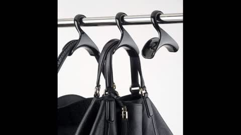 Bag-a-Vie Purse Hanger for Closet - Handbag Organizer Hooks for Hanging Bags & Purses, Protecti...