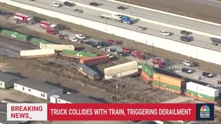 BREAKING: This afternoon another train derailed in the Houston area