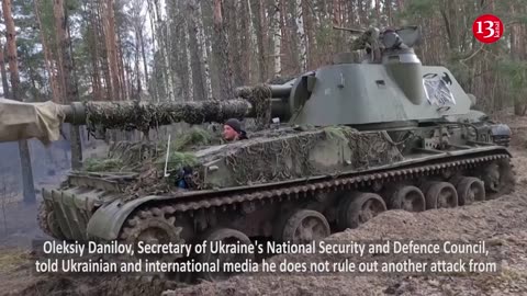 Ukraine's army holds drills in Chornobyl zone, next to Belarus border