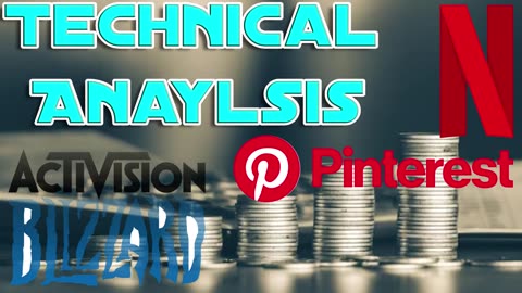 $PINS + $ATVI Earnings Technical Analysis + $NFLX, $ PBI, $JRSH