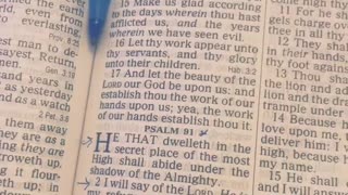 chosen ones daily scripture psalm 91 1-2 Shadow of The Almighty