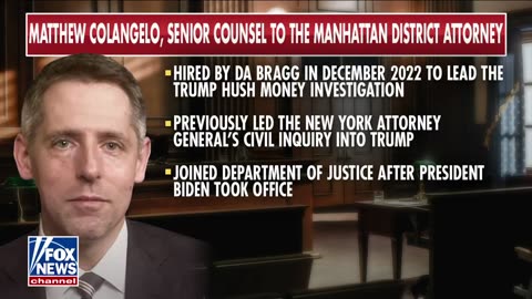Ex-Top Biden DOJ Official Matthew Colangelo Now Prosecuting Trump Was Paid by DNC for 'Political Consulting'