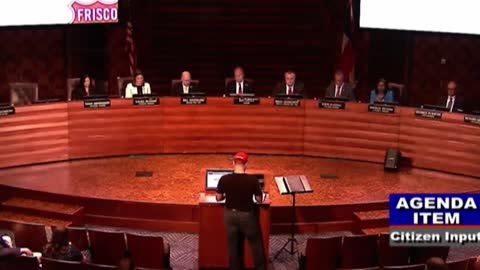 Insane Qanon Supporter goes off at city council meeting