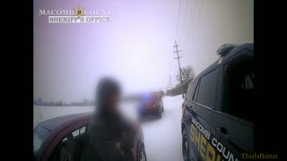 Macomb County deputy hugs it out with driver in distress