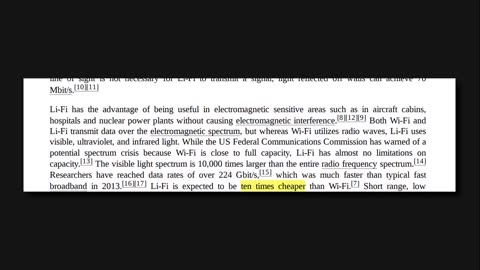 LiFi a technology that is much better than wifi