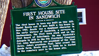First House Site in Sandwich
