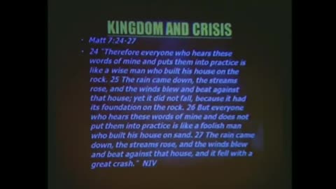 Kingdom Keys To Thriving In Times of Crisis Part 4 - Dr. Myles Munroe
