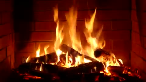 Relaxing Fireplace (Great for Sleeping Better) ASMR