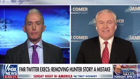 James Comer: Former Twitter Execs - Removing Hunter Story a Mistake