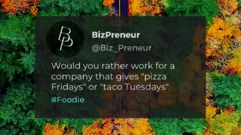 Would You Rather Work For A Company That Gives "Pizza Fridays" Or "Taco Tuesdays"?