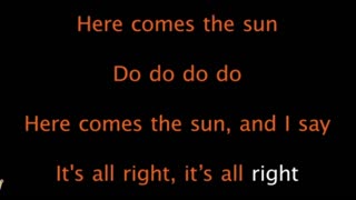 DUET Beatles Here Comes the Sun SK Karaoke