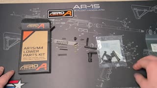 Aero Precision Lower Parts Kit Unboxing