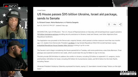 $95 Billion Aid Package APPROVED For Ukraine, Israel and Taiwan
