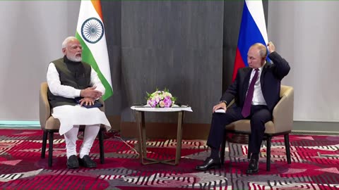 PM Modi's remarks during bilateral meeting with President Putin of Russia