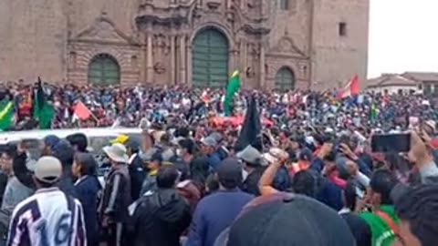 CUSCO PERU PROTESTAS DEL PUEBLO