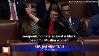 Rep. Tlaib HYSTERICAL Over GOP's Omar Ouster: Weaponizing Hate at a "Beautiful, Black, Muslim Woman"